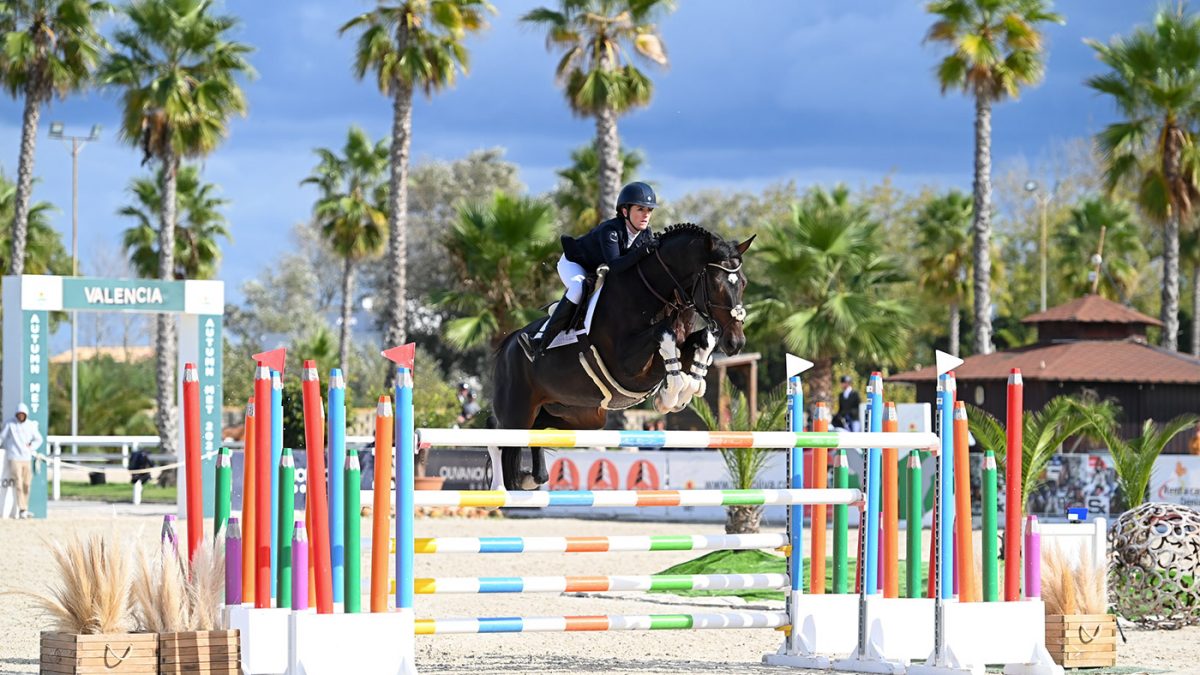 Kafka in yesterdays 2* 1.45m GP qualifier at MET Oliva.